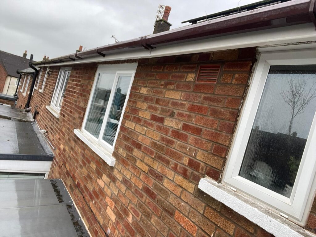 uPVC Gutter repairs and cleaning